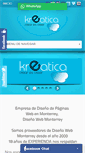 Mobile Screenshot of kreatica.com.mx